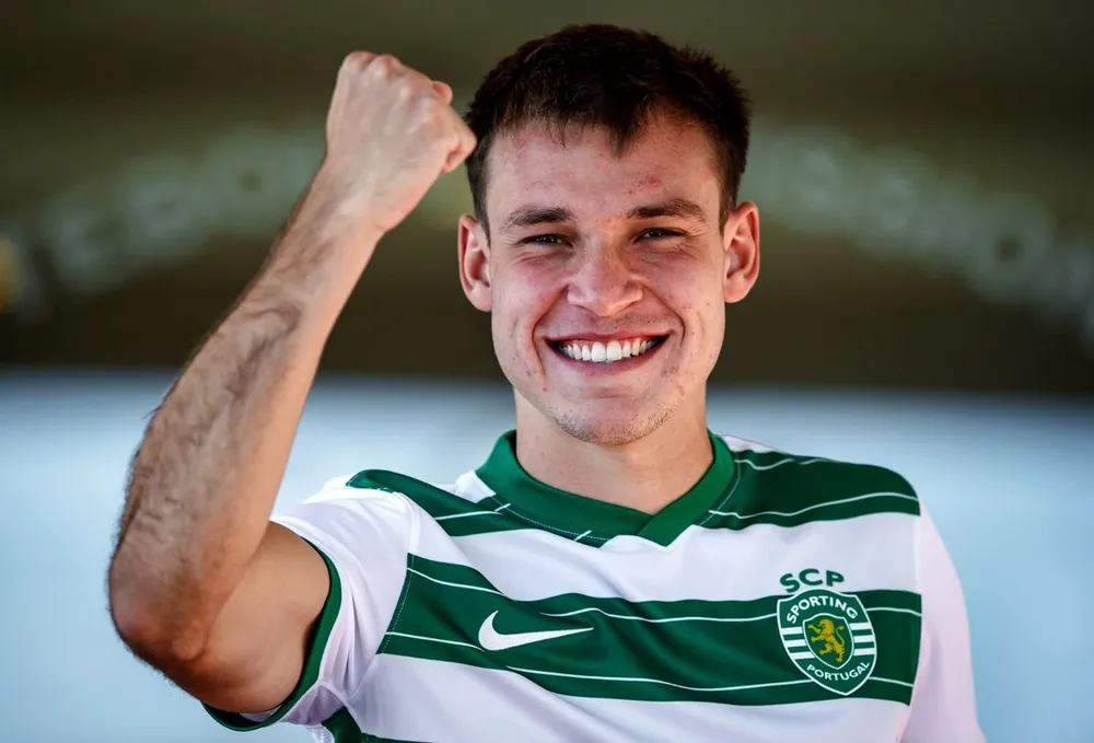 Manuel Ugarte en Sporting