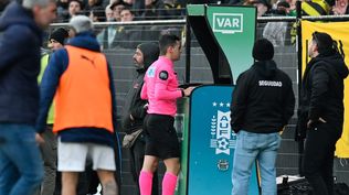 Mathías De Armas y el VAR en Peñarol vs Defensor Sporting
