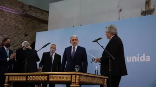 Aníbal Fernández, ministro de Seguridad de Argentina