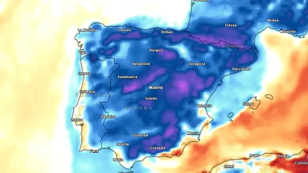 Bajan las temperaturas y llegan las lluvias.