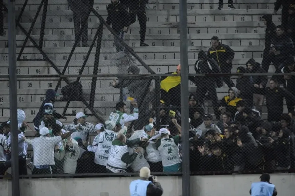 Incidentes Peñarol-Palmeiras
