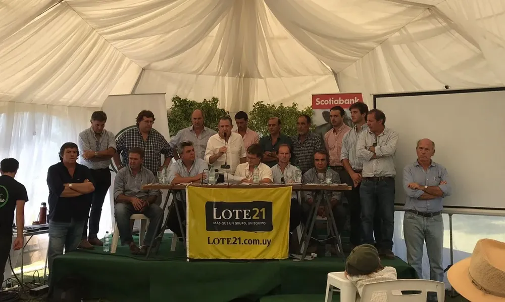 El consorcio presentó su 150° remate en el marco de la Expo Durazno 2020.