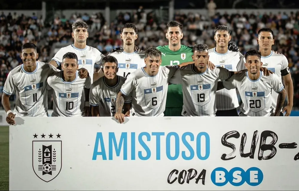 La sub 23 de Uruguay
