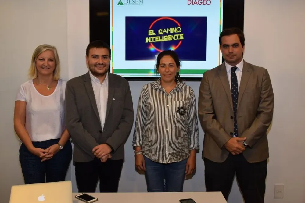 Rosana Larghero, Pablo Marroche, Carla Bianchi y Juan Campomar