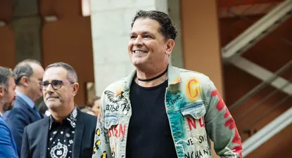 El cantante colombiano Carlos Vives durante la presentación de la programación de Hispanidad 2023.