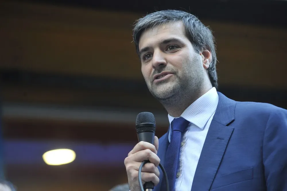 El Ministro del Interior, Nicolás Martinelli