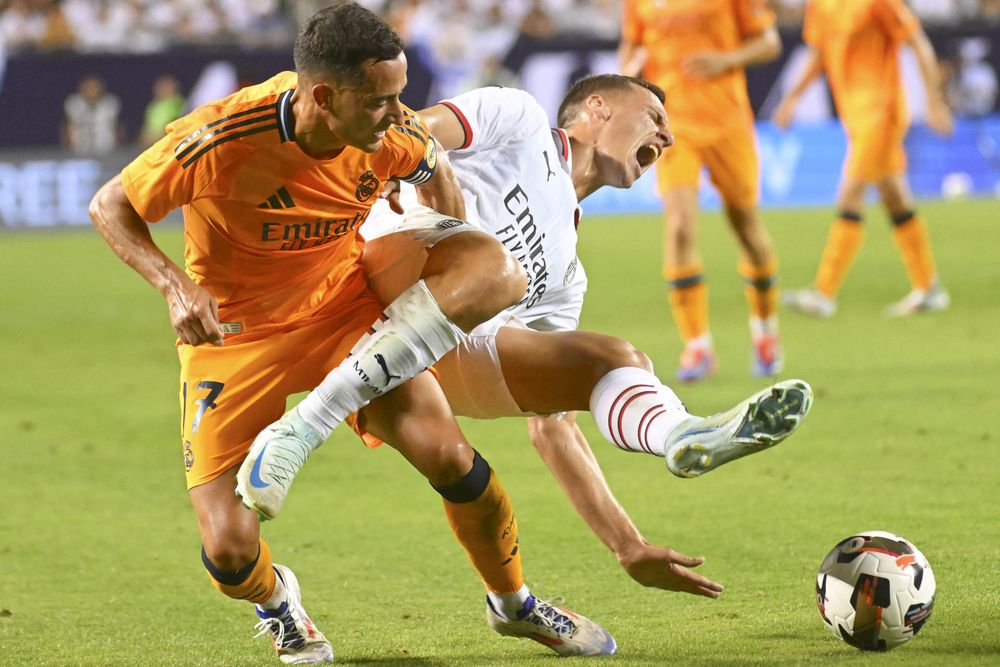 El Real Madrid pierde su primer partido.