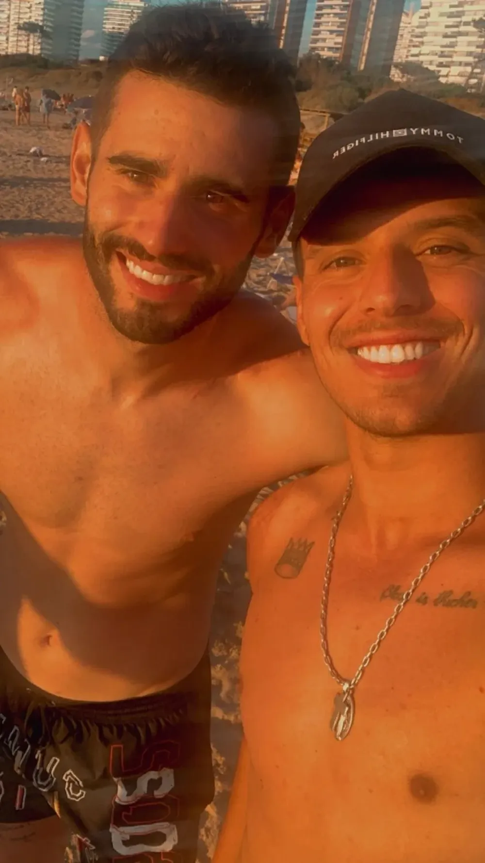 La foto de Leandro Otormín con Gastón Pereiro