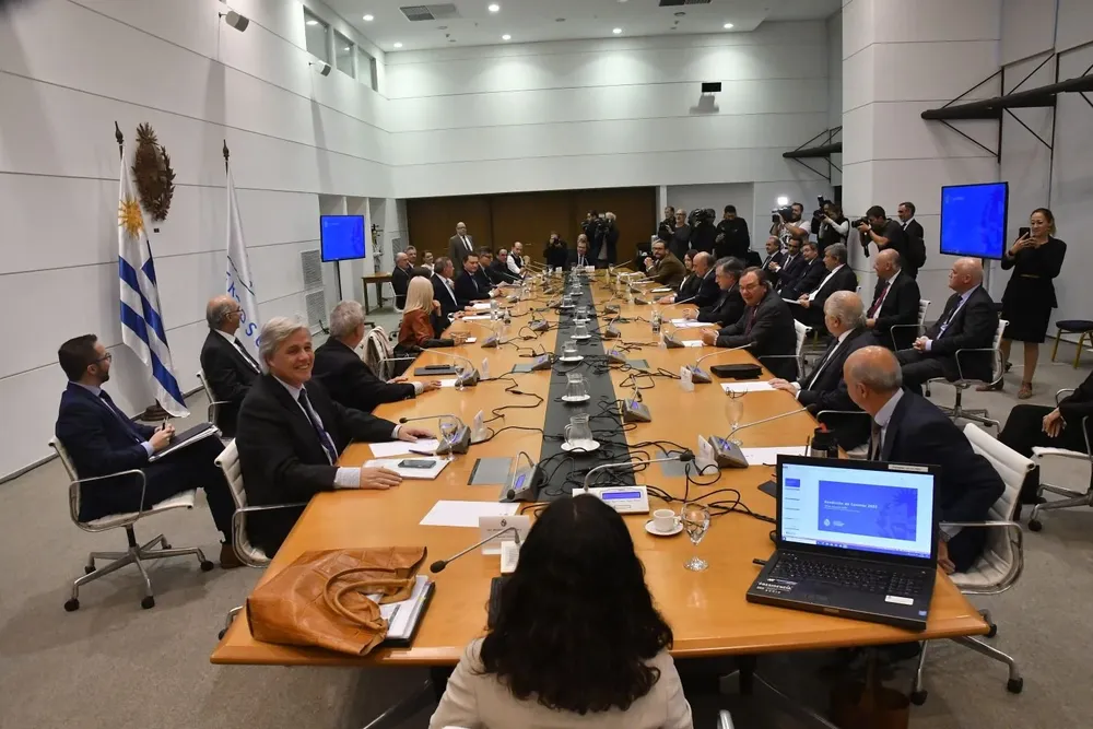 La reunión en Torre Ejecutiva del Consejo de Ministros para analizar la Rendición de Cuentas