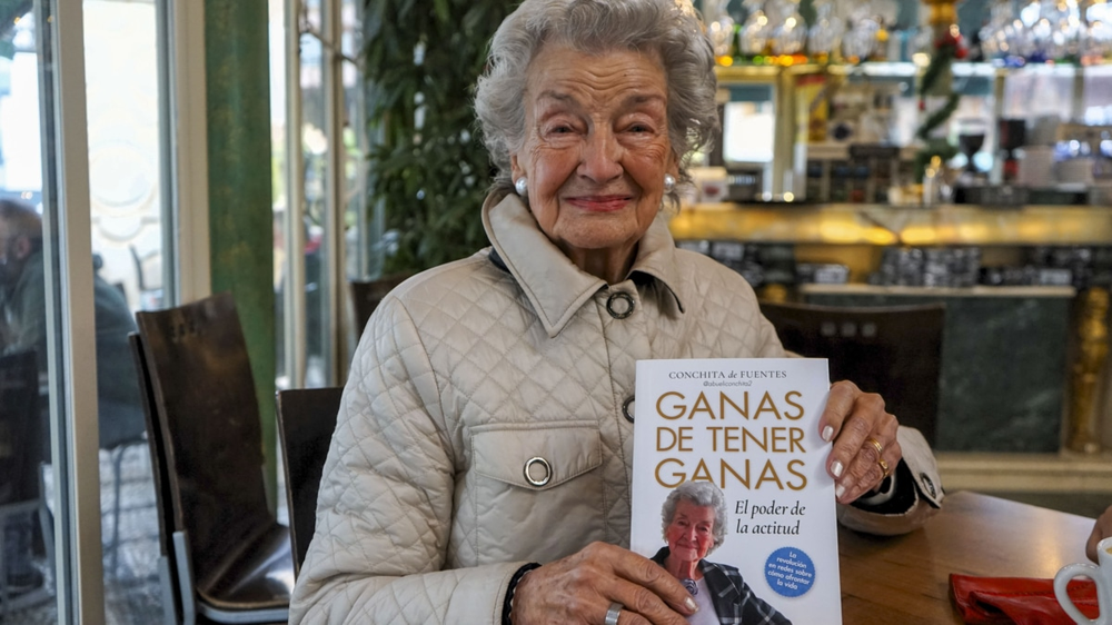 Conchita, la abuela instagramer y su libro sobre las ganas de vivir.