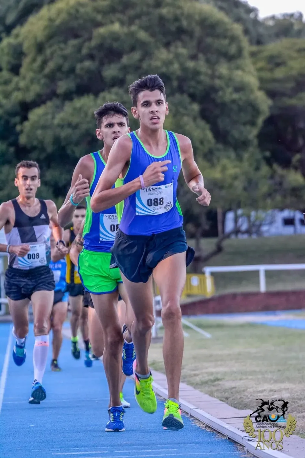 Bruno y Matías Rodríguez en el pasado GP Darwin Piñeyrúa