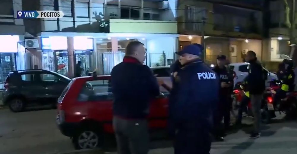 Captura Telemundo del lugar donde se produjo el incidente con el hombre