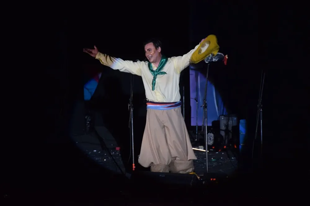 Carlos Barceló en el Teatro de Verano.