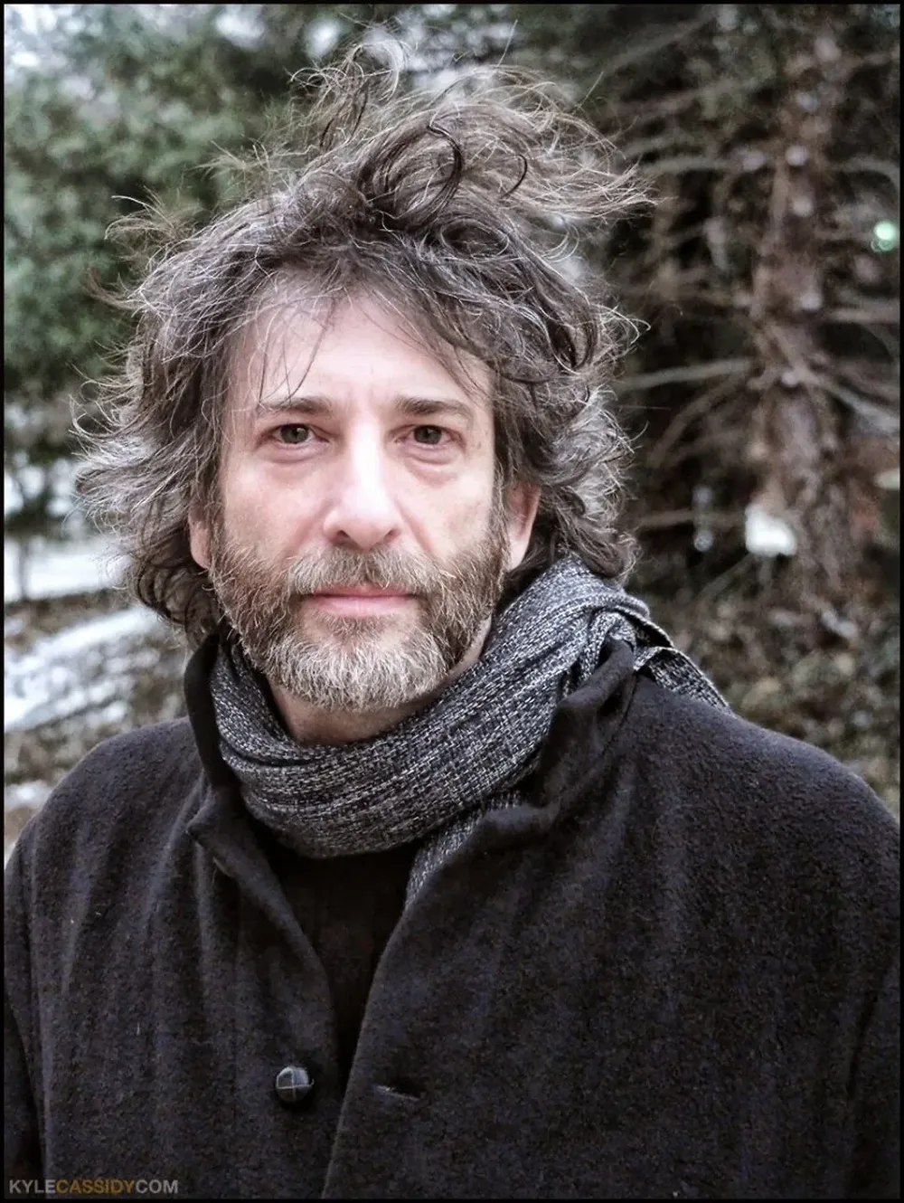 El escritor inglés Neil Gaiman