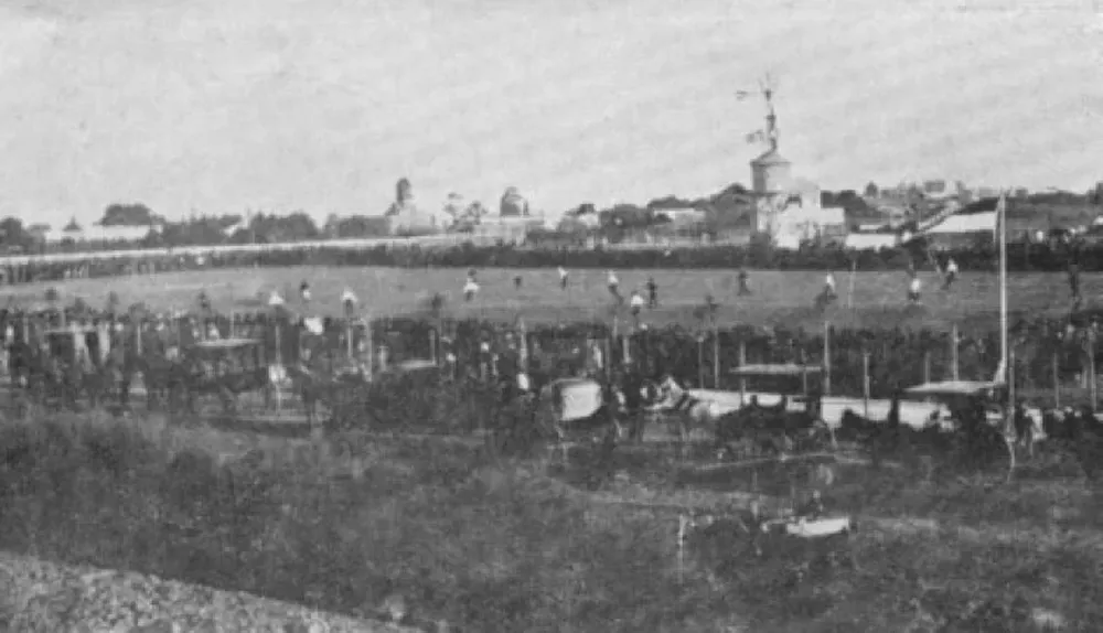 El Parque Central en sus comienzos