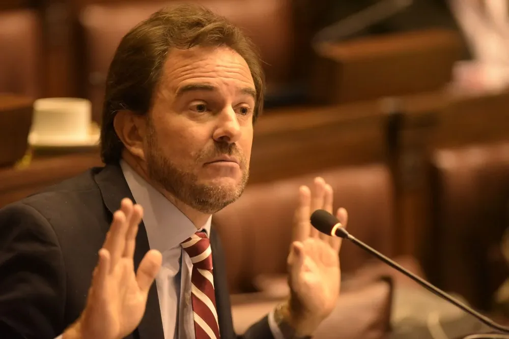 Archivo. Germán Cardoso asumió este martes su banca en Diputados, donde ya había estado le legislatura anterior