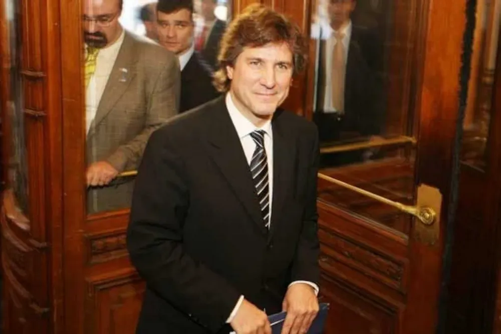 Amado Boudou, ministro de Economía argentino