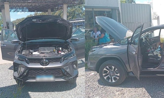 La Policía de la Ciudad recuperó camionetas robadas de una concesionaria que eran trasladadas a Brasil
