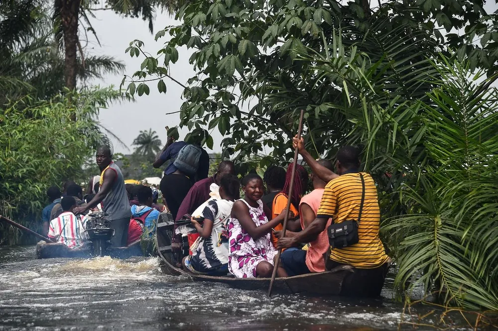 Inundaciones en Nigeria.