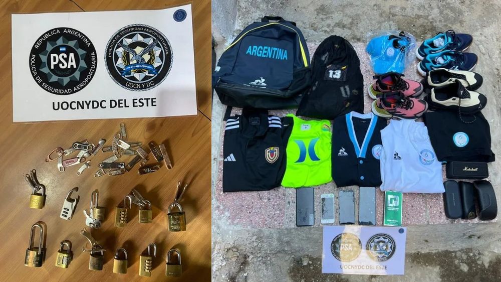 Despidieron a tres empleados de Intercargo que habián sido detenidos por robar equipajes en Ezeiza