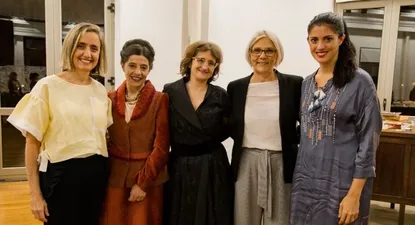 Pilar Sorhuet, Gabriela Iribarren, María Dodera, Stella Elizaga y Lucía Cabanas