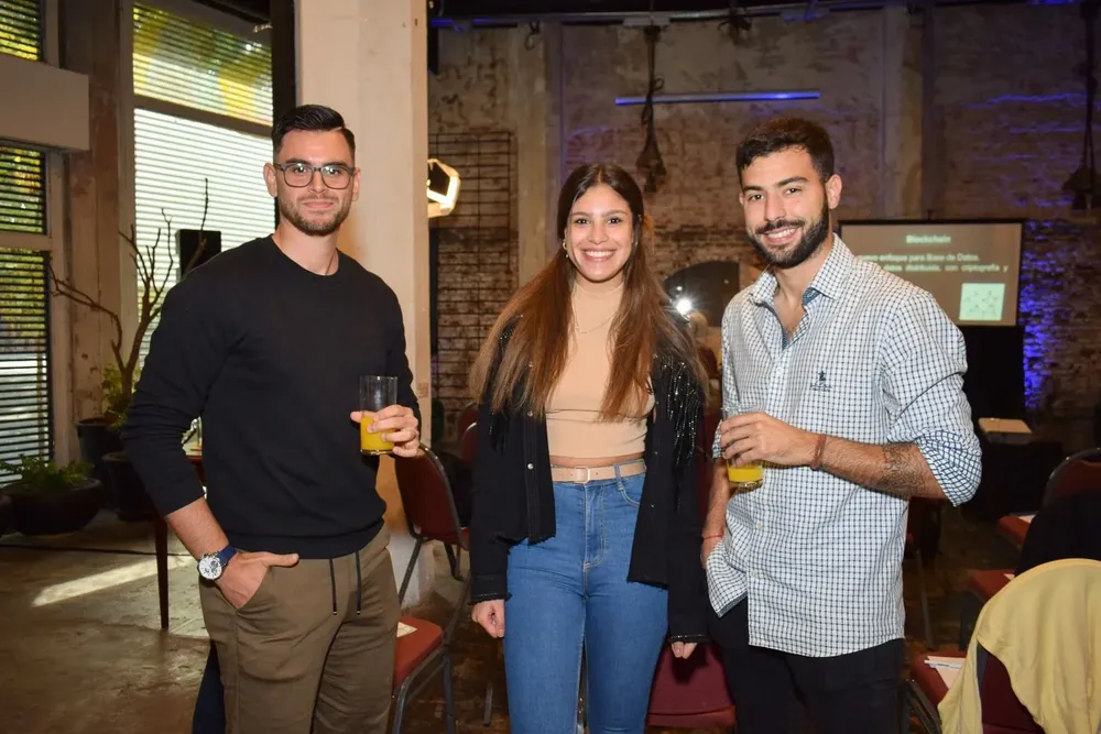 Sebastian Quintas, Melina Cristaldo y Fernando De los Santos