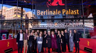 Los productores y actores en la Berlinale.&nbsp;