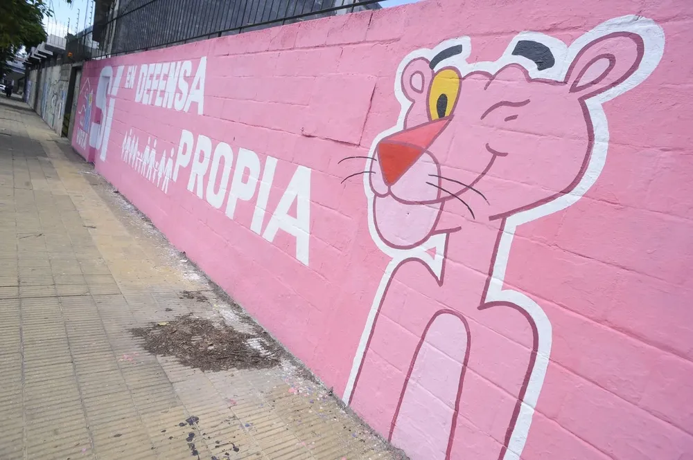 Mural de la Pantera Rosa