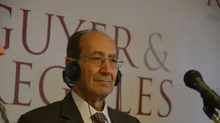 Farouk al–Kasim el martes durante su presentación en el Club de Golf