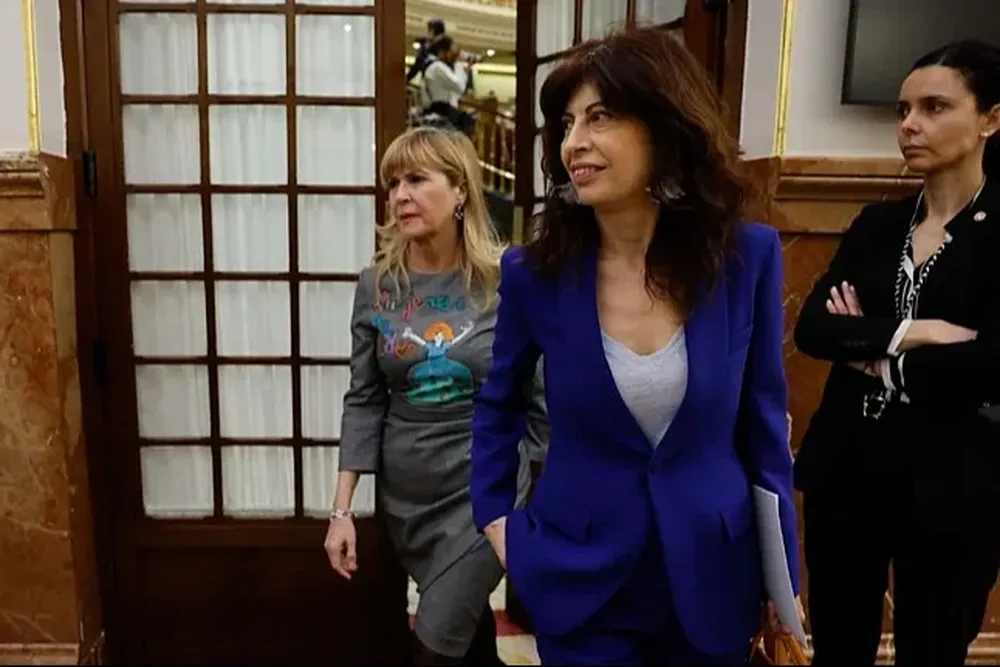 Ana Redondo, ministra de Igualdad, en el Congreso de los Diputados.