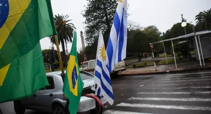 La frontera entre Rivera y Santana do Livramento