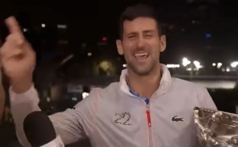 Novak Djokovic cantó Muchachos, y ponderó el título ganado por Argentina en el Mundial Qatar 2022