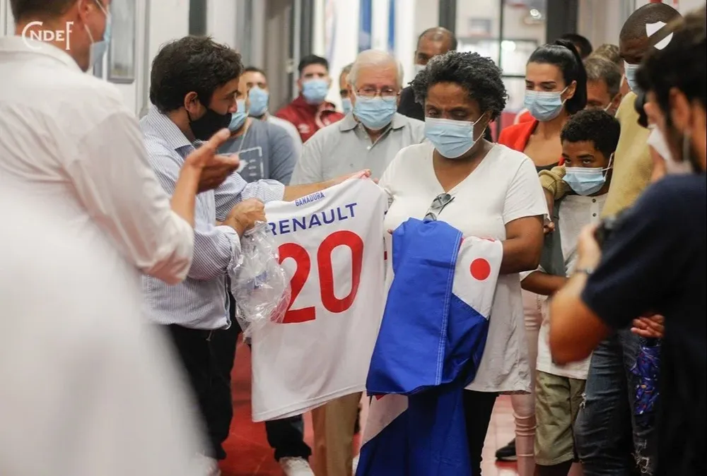 La madre del Morro en el homenaje