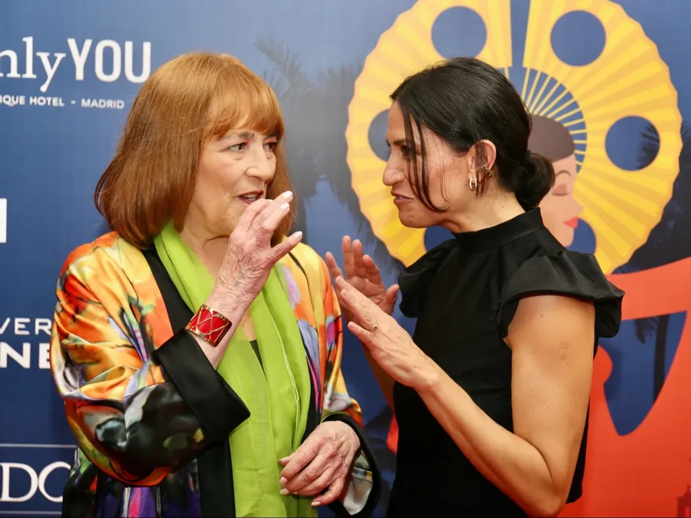 Las actrices Carmen Maura y Francisca Gavilán.