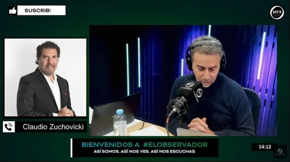 Claudio Zuchovicki con Majul