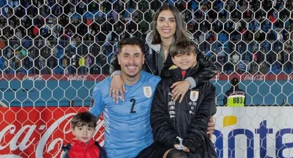 Josema, Regina y sus dos hijos