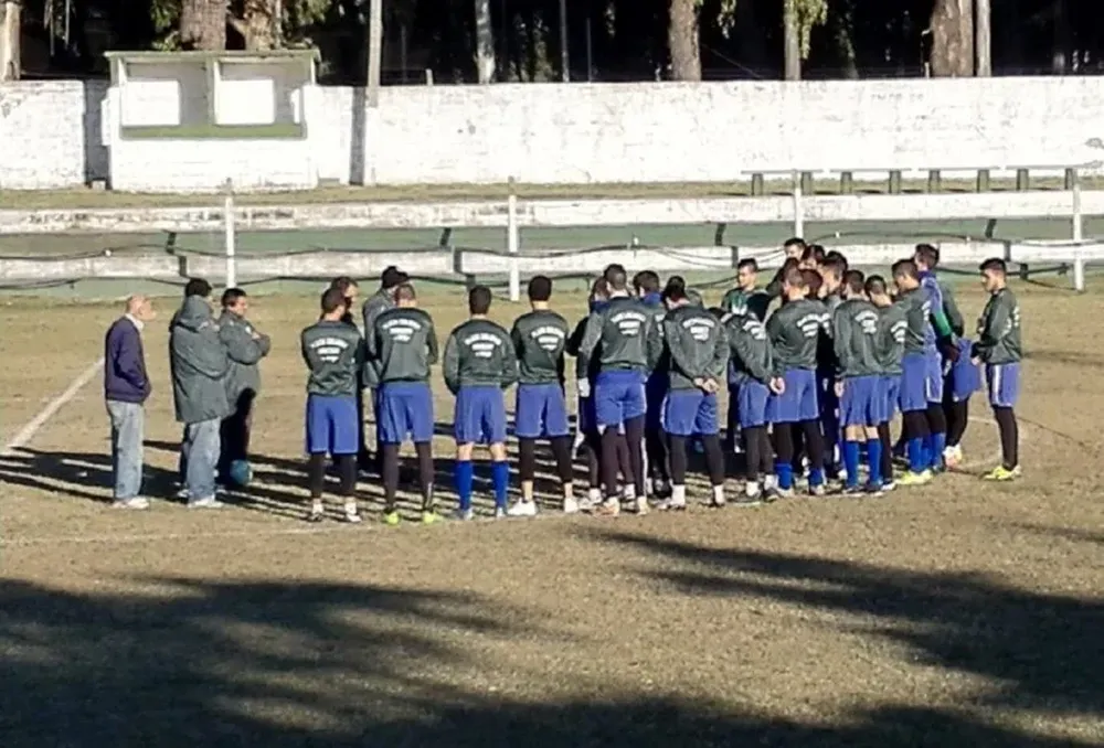 Entrenamiento de Plaza Colonia este lunes