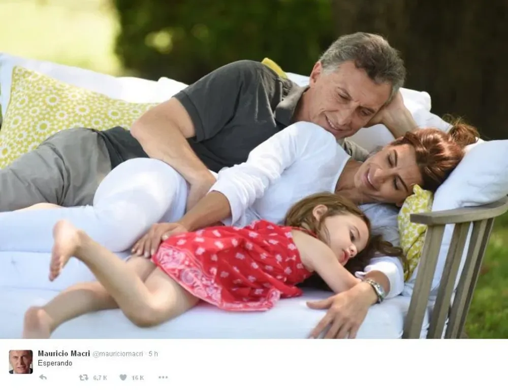 El tuit de Mauricio Macri.