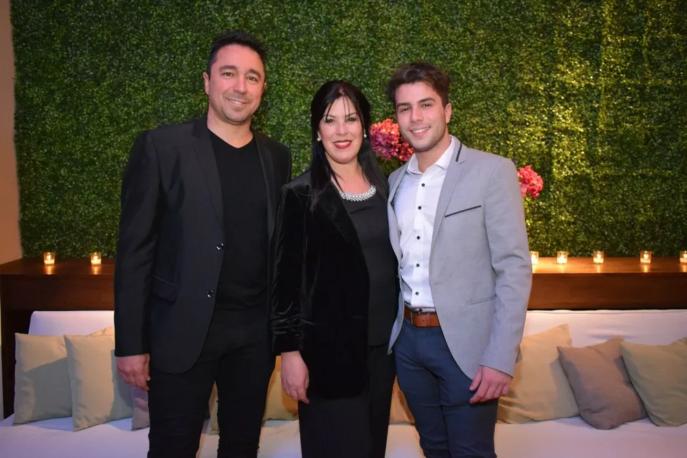 Álvaro Padin, Lourdes Rapalin y Juan Manuel Padin INST