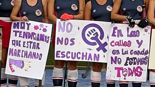 Protesta de las jugadoras de Old Ivy