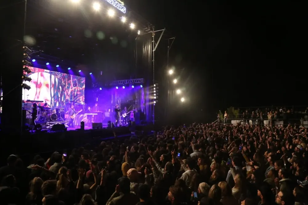 Foto del público durante el show de Maria Becerra