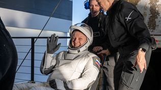 Los astronautas varados nueve meses en Estación Espacial Internacional llegaron a la Tierra