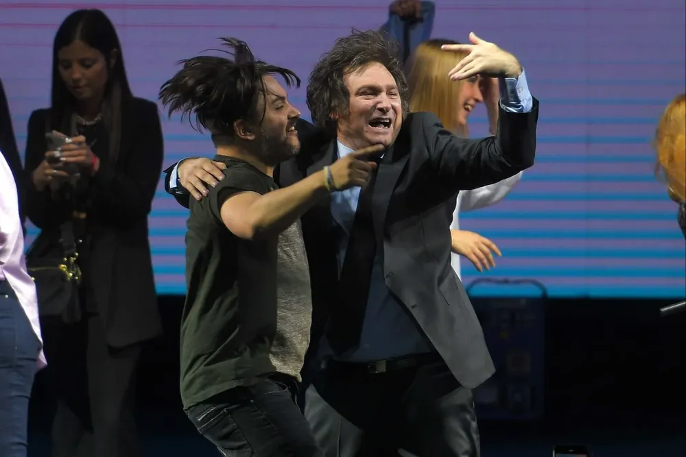 Javier Milei, diputado argentino de La Libertad Avanza