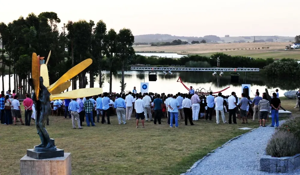 La Fundación Atchugarry recibió a más de 300 empresarios, inversores y emprendedores tecnológicos