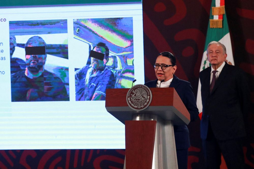 El presidente y la secretaria de Seguridad informaron que el hijo de "El Chapo" había llegado a un acuerdo con la justicia de EE.UU.