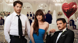 Dakota Johnson, Chris Evans y Pedro Pascal