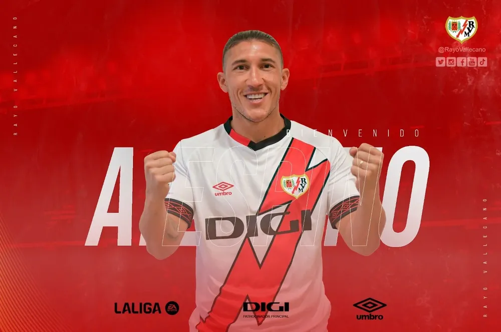 Pacha Espino debuta con el Rayo Vallecano