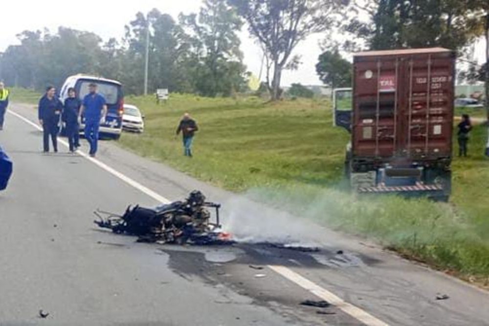 Accidente fatal en Ruta 8