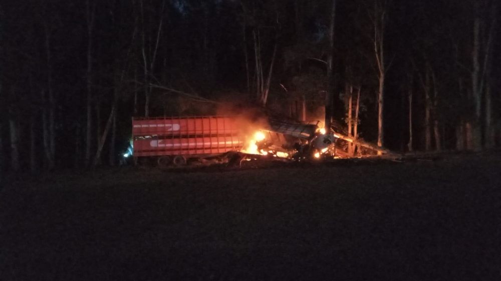 Siniestro por Ruta 8