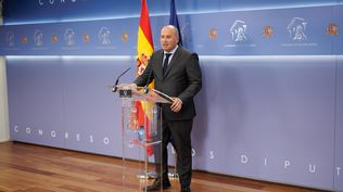 Miguel Tellado, portavoz del PP.